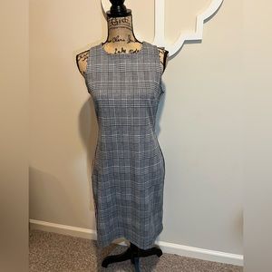 Banana Republic Plaid Sheath Size 6 EUC
